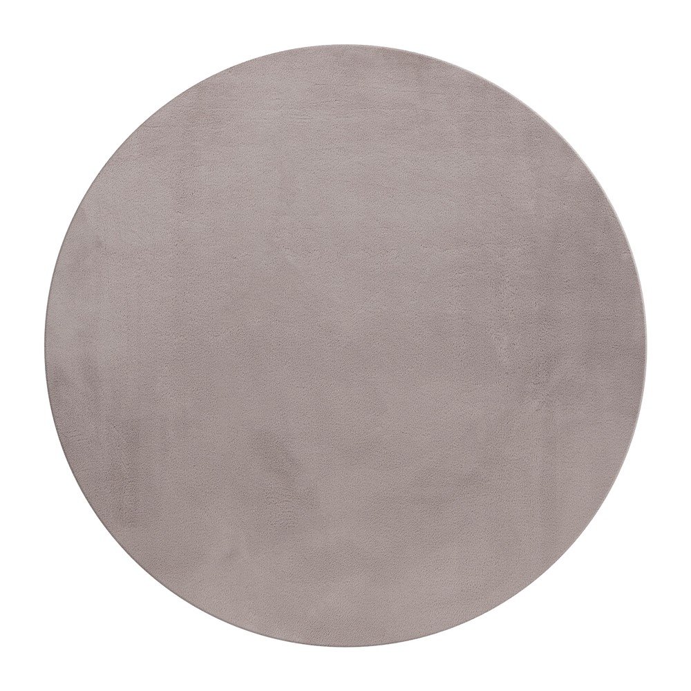 Bézs mosható kerek szőnyeg ø 160 cm Pouffy – Ayyildiz Carpets