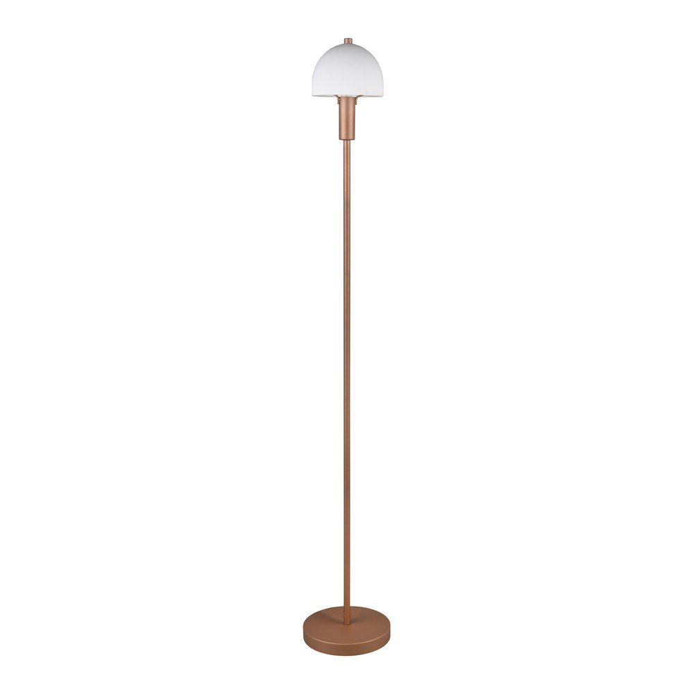 Bronzszínű állólámpa üveg búrával (magasság 120 cm) Glenn – Trio