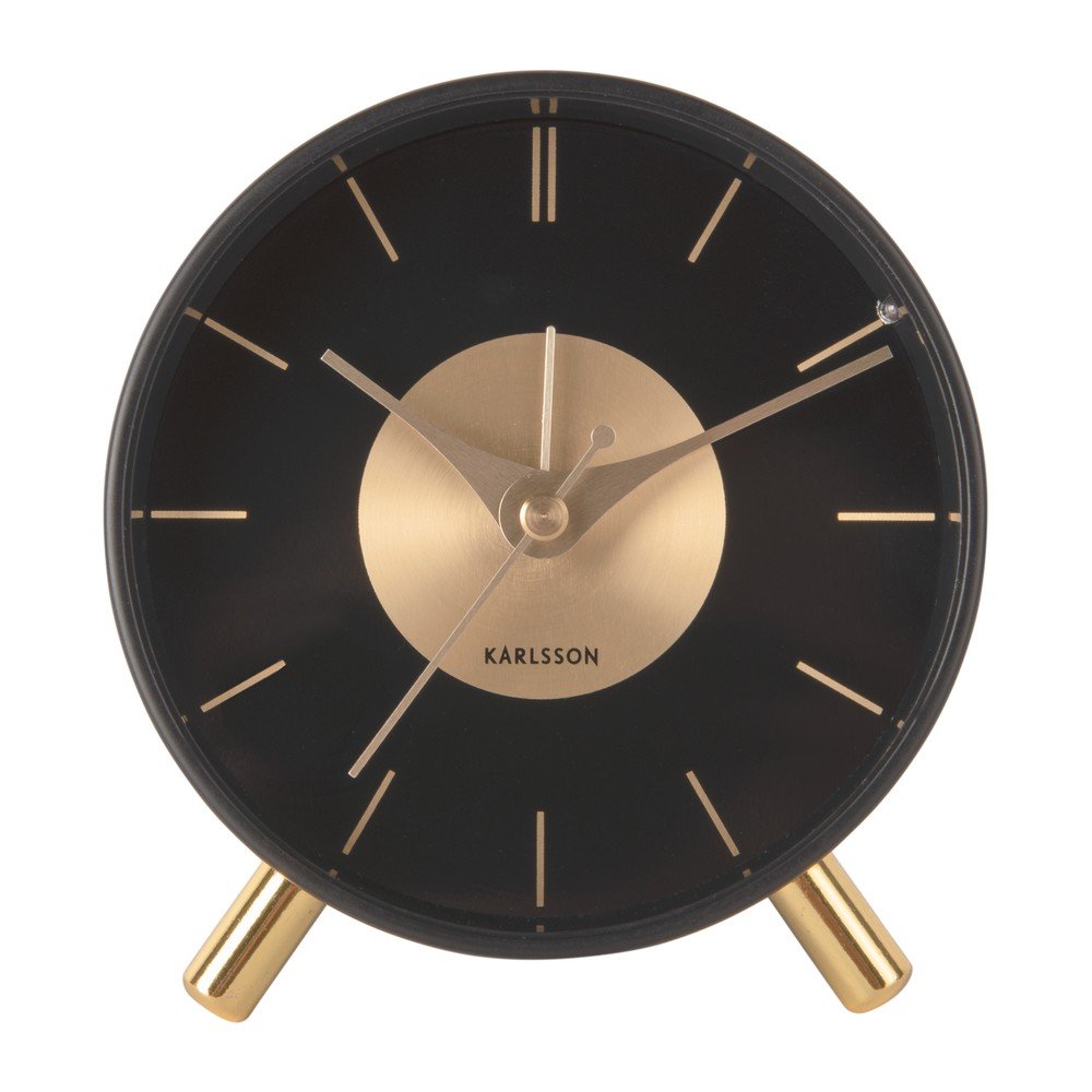 Ébresztőóra ø 11 cm Gold Disc – Karlsson