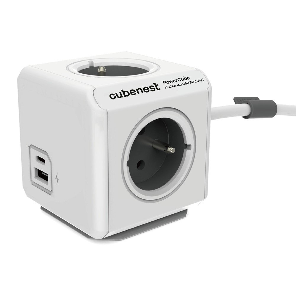 Elosztó  PowerCube Extended USB – Cubenest