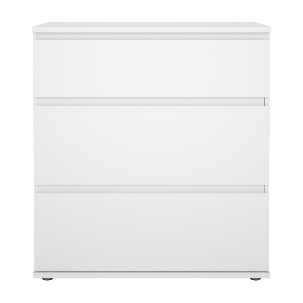 Fehér alacsony komód 77x84 cm Nova – Tvilum
