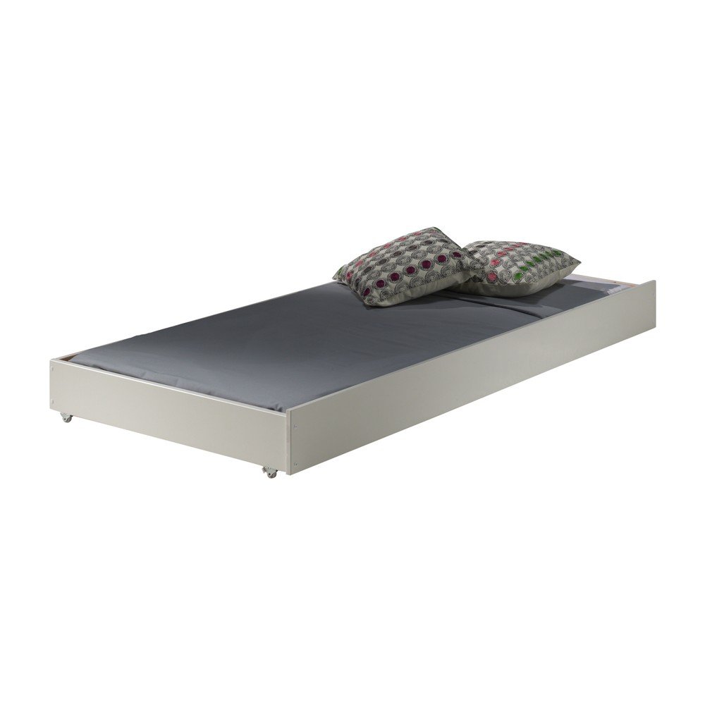 Fehér gyerekágy alatti fiók 90x190 cm Pino – Vipack