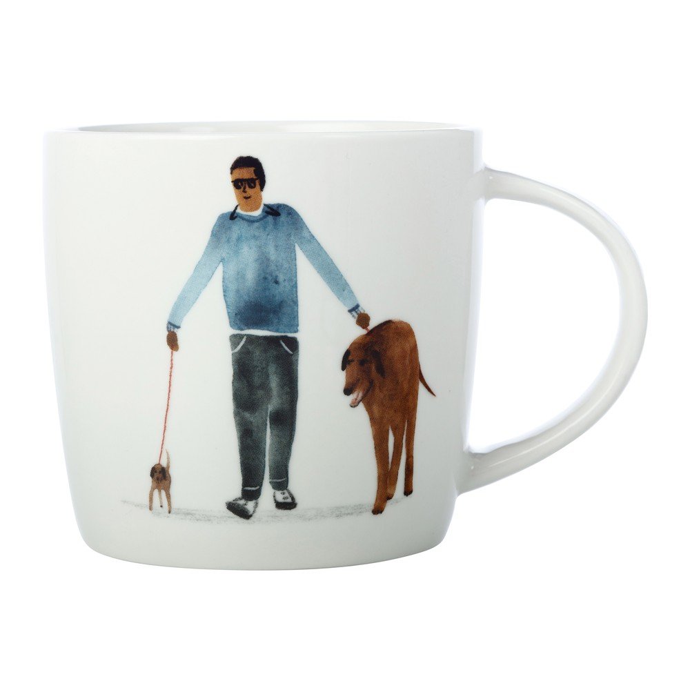 Fehér porcelán bögre 400 ml Little Dog – Maxwell & Williams