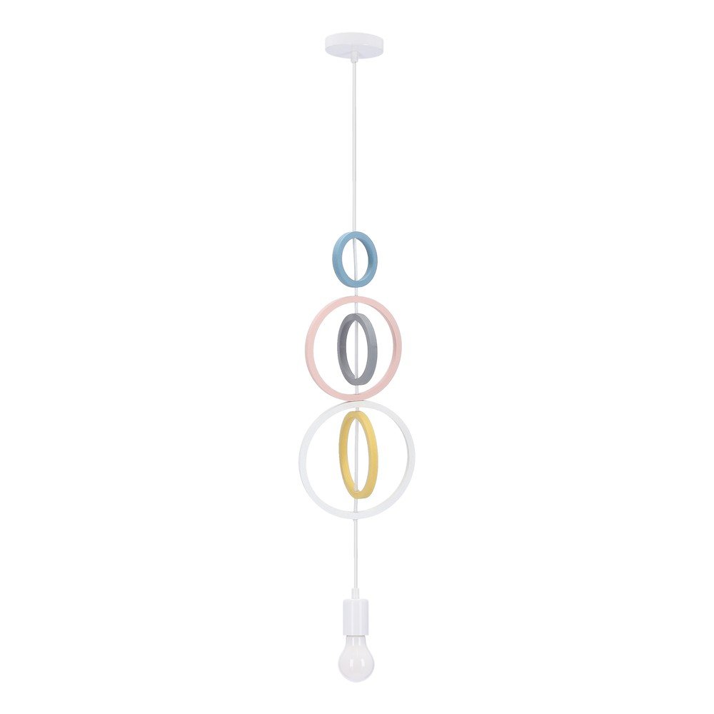 Függőlámpa textil búrával Single – Candellux Lighting