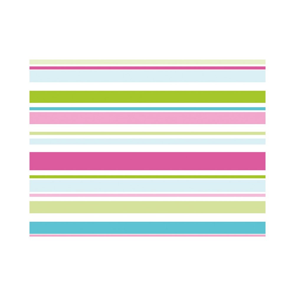 Gyerek tapéta nem szőtt anyagból 200 cm x 154 cm Bright Stripes – Artgeist