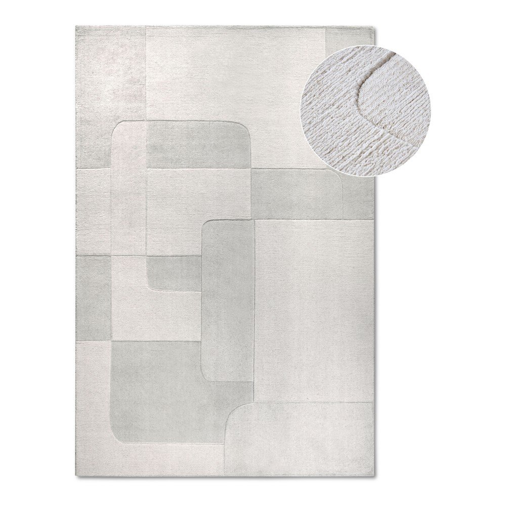 Krémszínű kézi szövésű gyapjú szőnyeg 190x280 cm Charlotte – Villeroy&Boch