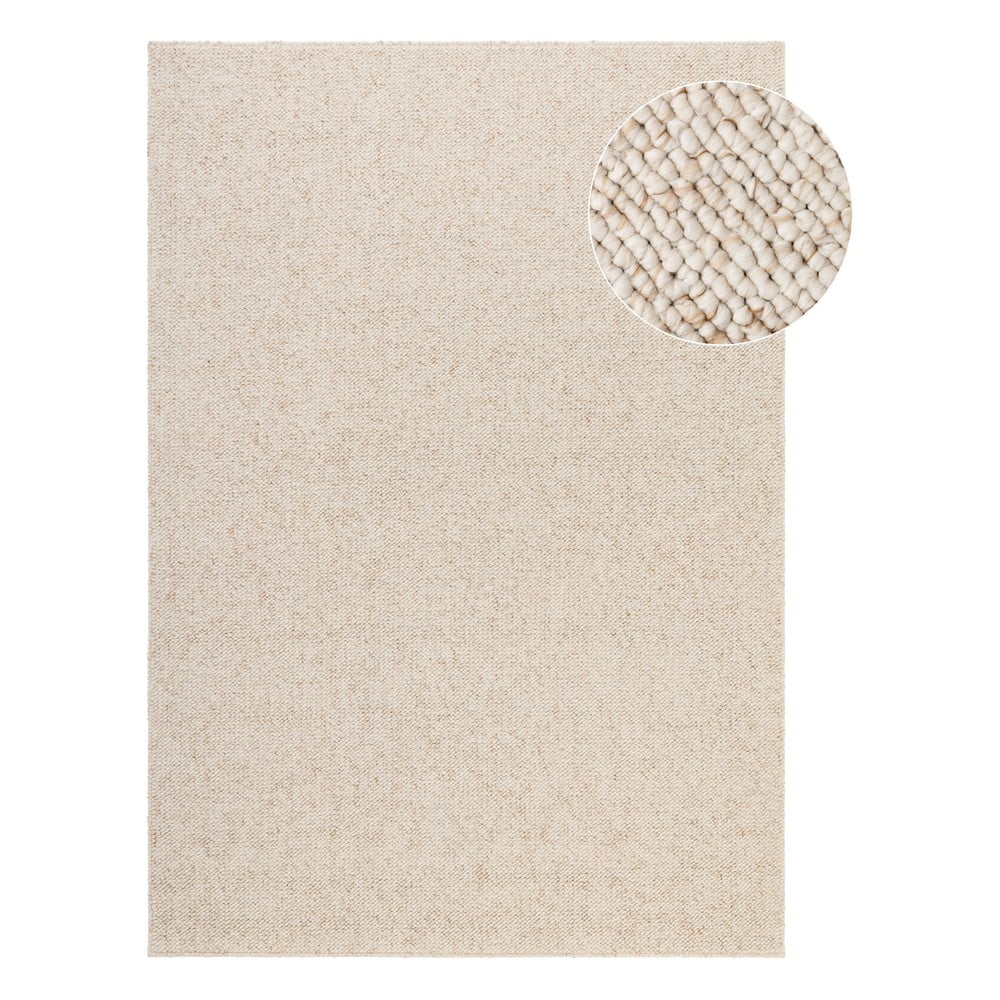 Krémszínű mosható szőnyeg 160x230 cm Rocco Cream – Elle Decoration