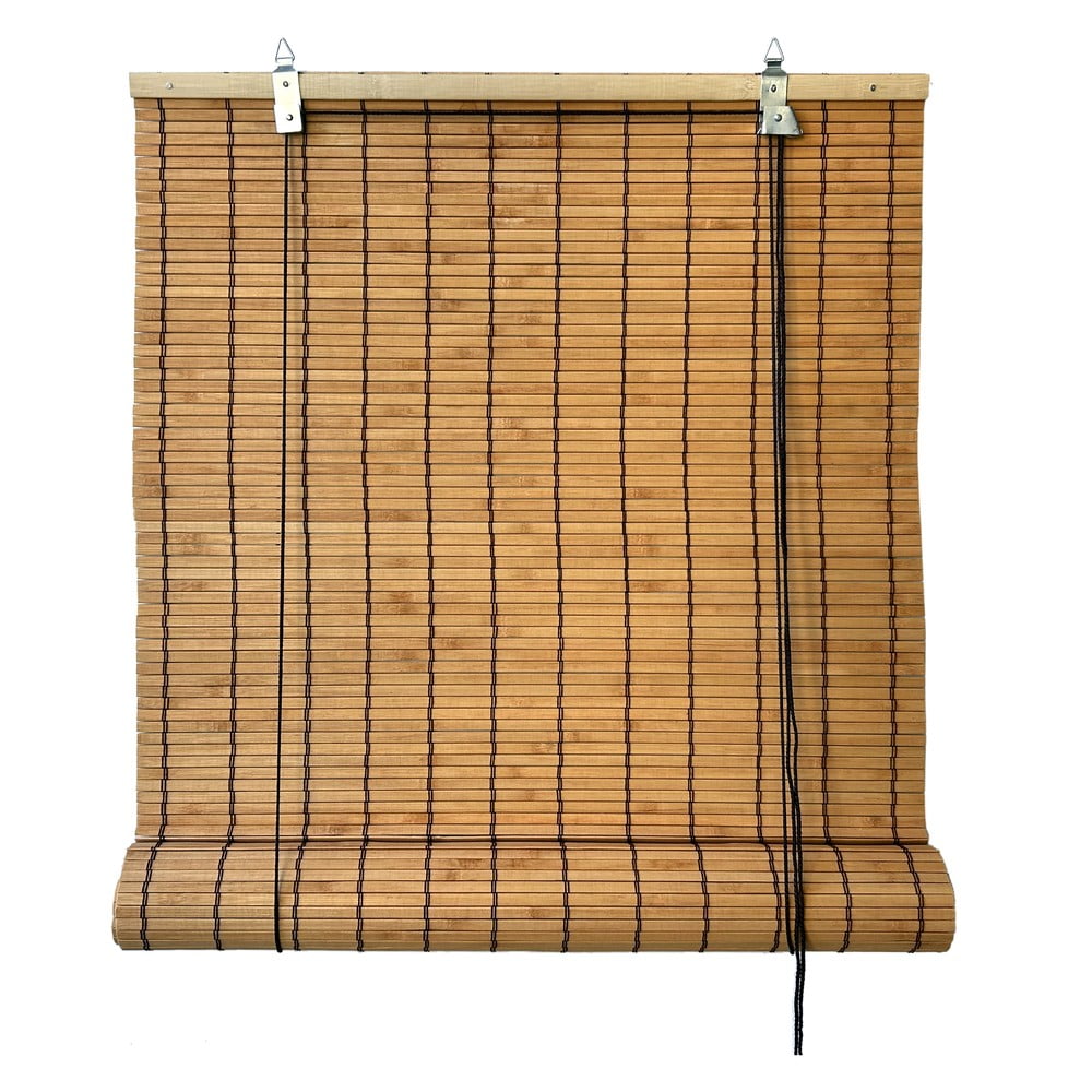 Natúr színű bambusz roló 90x220 cm Zeva – Gardinia