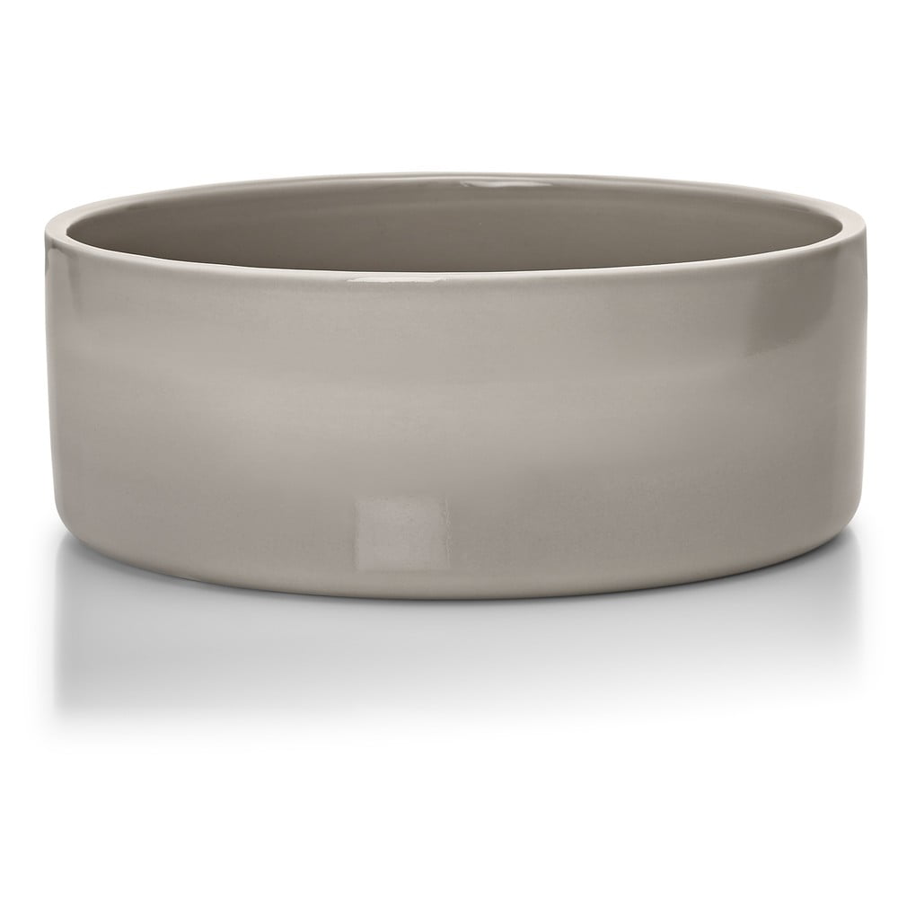 Porcelán tálka kutyáknak ø 20 cm Scodella Greige M/L – MiaCara