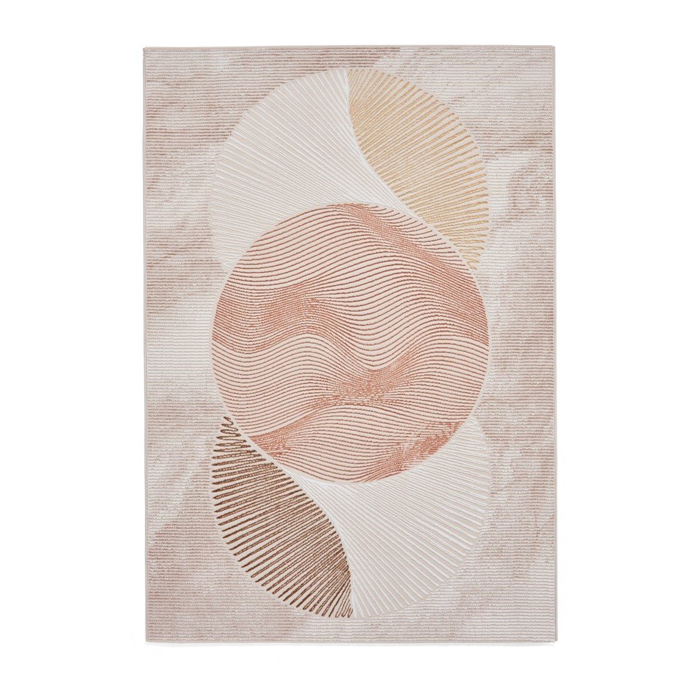 Rózsaszín-krémszínű szőnyeg 120x170 cm Creation – Think Rugs