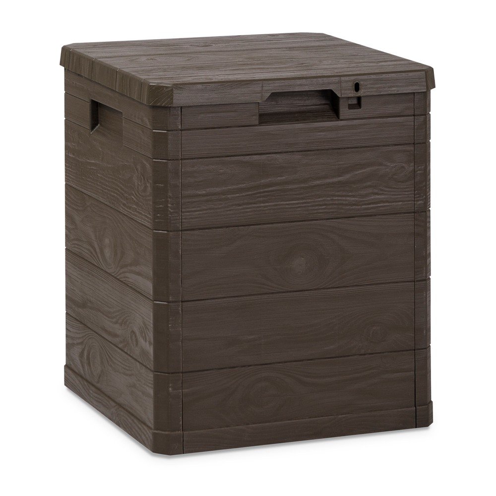 Sötétbarna kerti tárolódoboz Woodys – Toomax