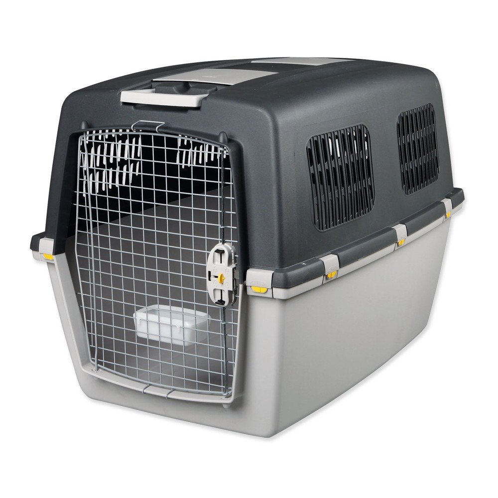 Szürke állathordozó kisállatoknak 104x73 cm  Trixie Gulliver 7 L – Plaček Pet Products