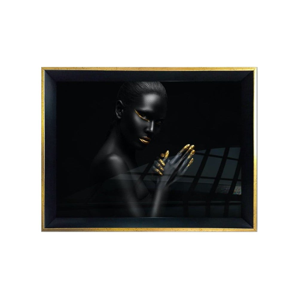 Üvegezett kép 45x35 cm – Wallity
