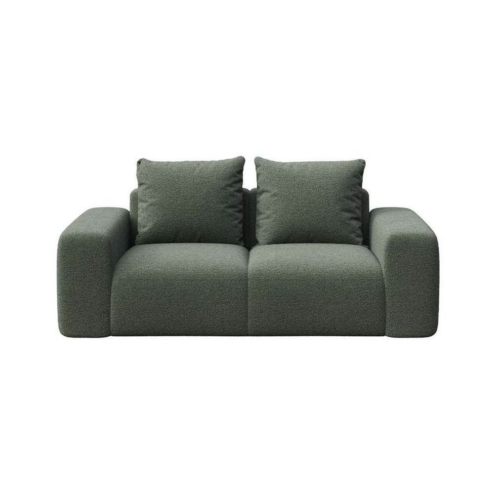 Zöld buklé kanapé 212 cm Monce – Rodier