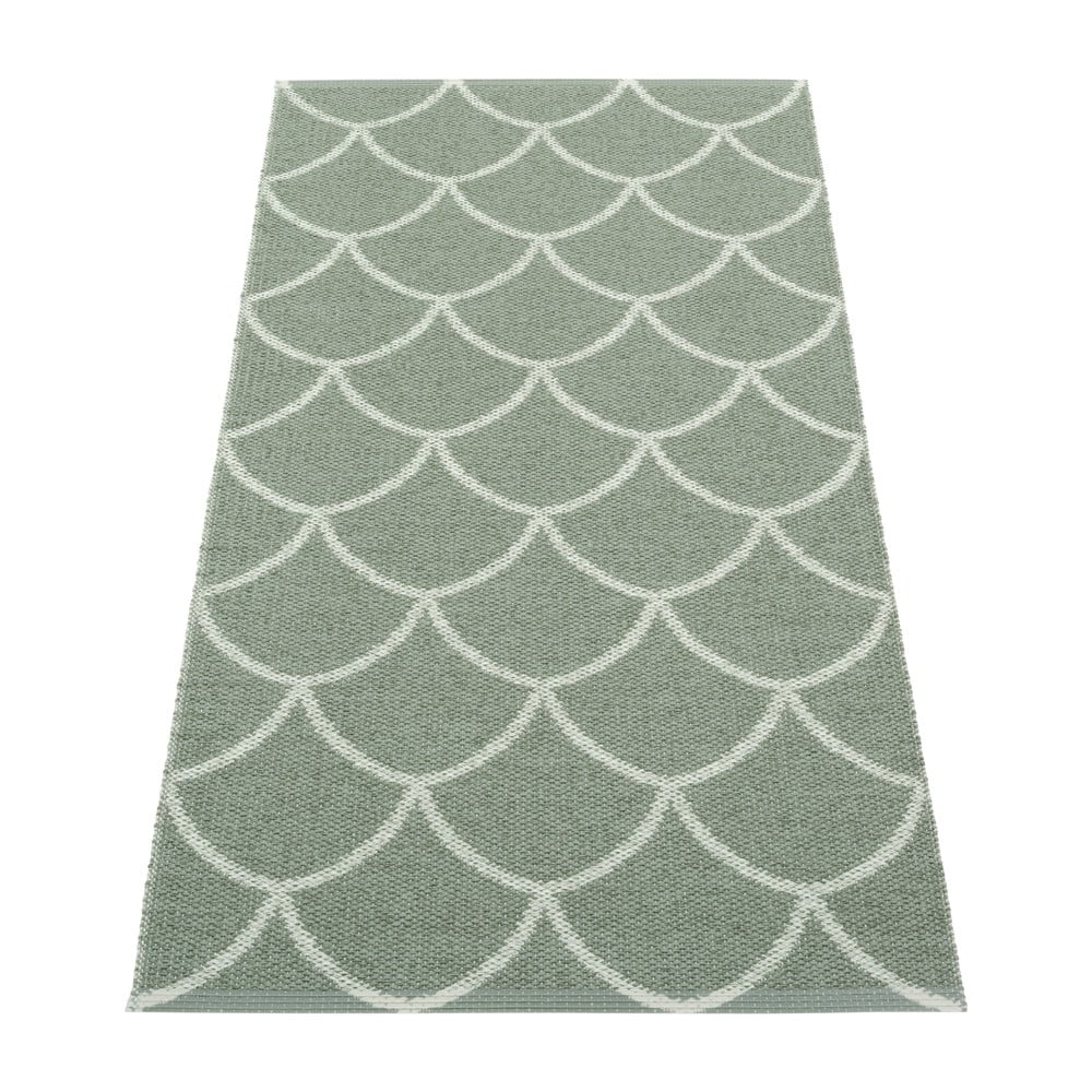 Zöld kültéri-beltéri futószőnyeg 70x150 cm Kotte Army Sage – Pappelina