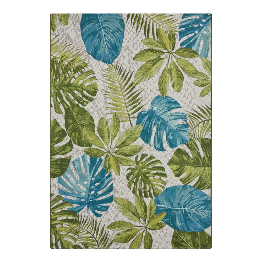 Zöld-türkiz kültéri szőnyeg 240x340 cm Flair – Hanse Home