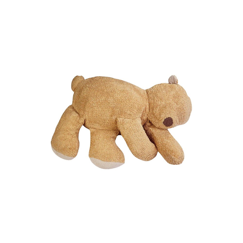 Barna gyerek babzsákfotel Sleepy Bear – Lorena Canals