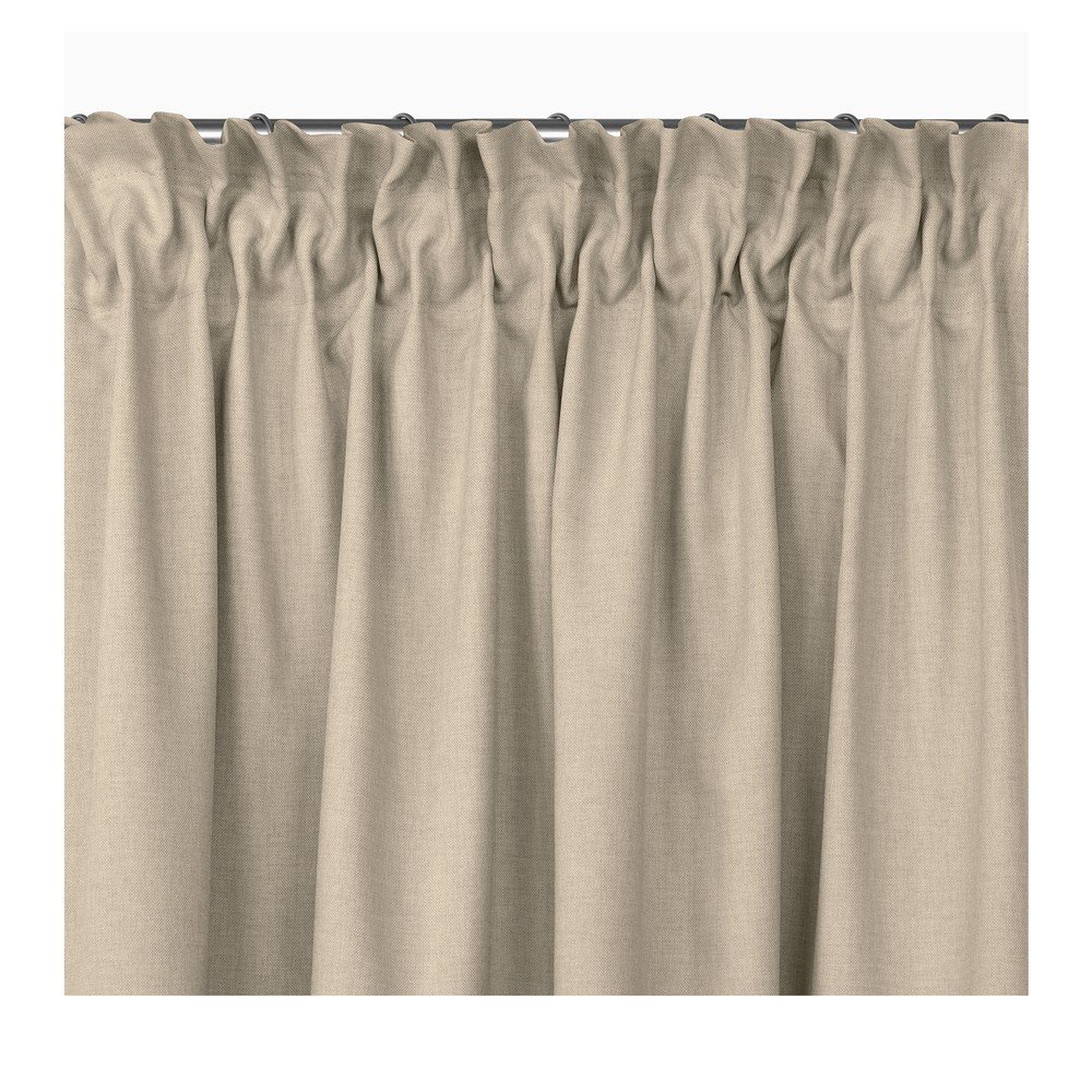 Bézs függöny 300x300 cm Carmena – Homede