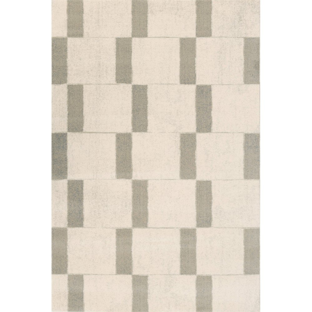 Bézs gyapjú szőnyeg 133x190 cm Agnus Pavement – Agnella