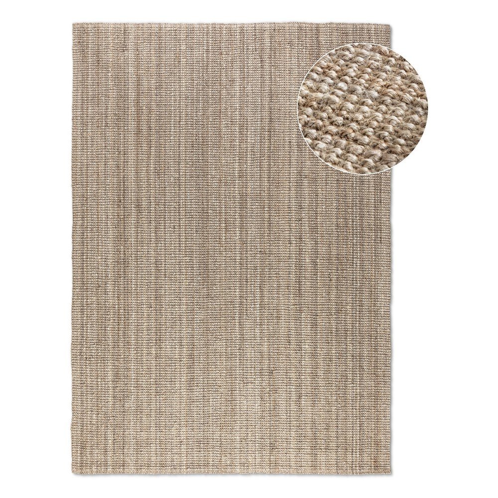 Bézs juta szőnyeg 60x90 cm Bouclé – Hanse Home