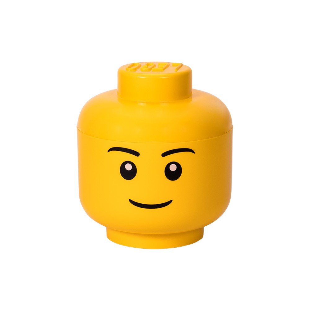 Boy fejformájú tárolódoboz