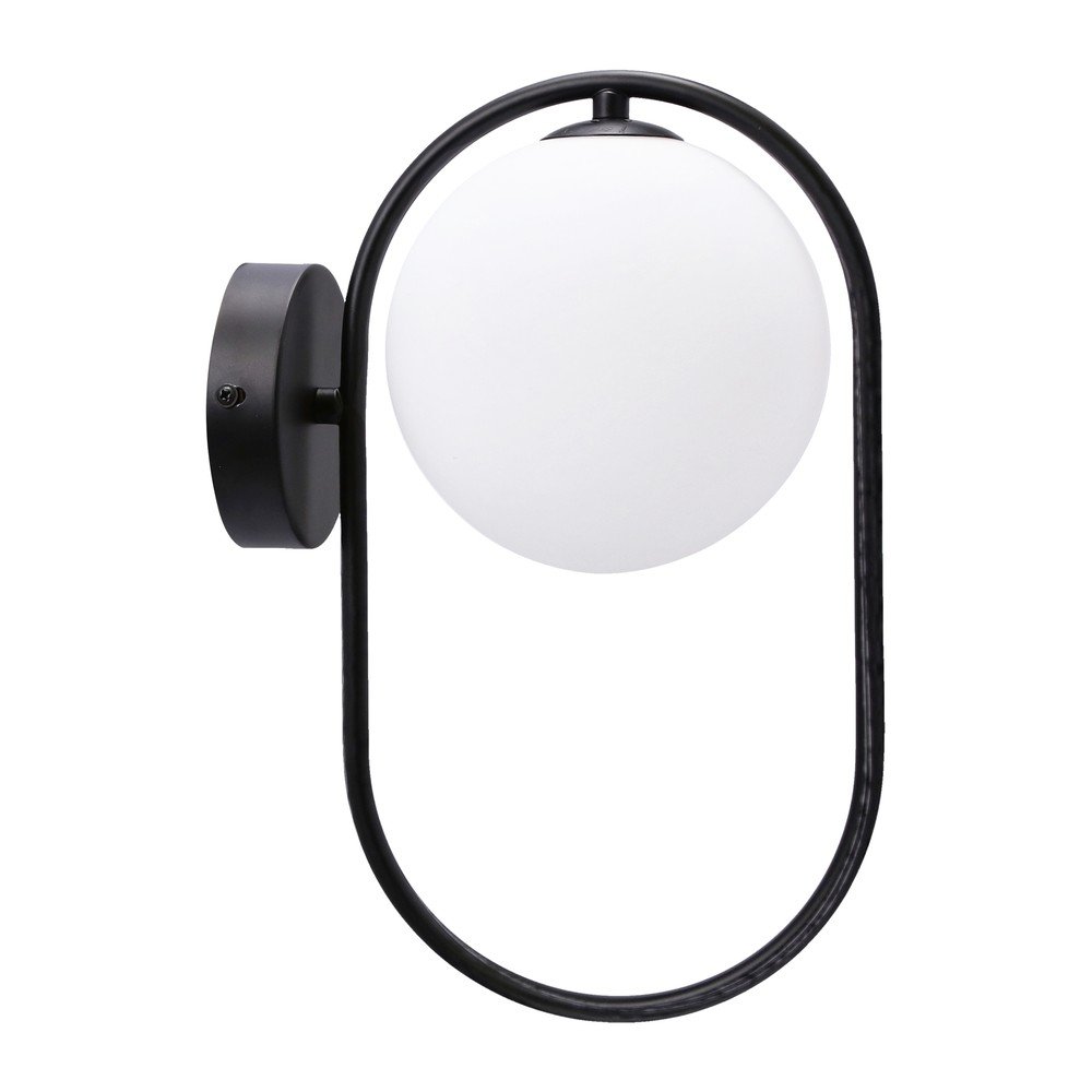 Fekete fali lámpa Cordel – Candellux Lighting