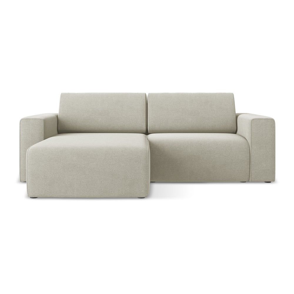 Krémszínű sarokkanapé (bal oldali) Kalea – Makamii