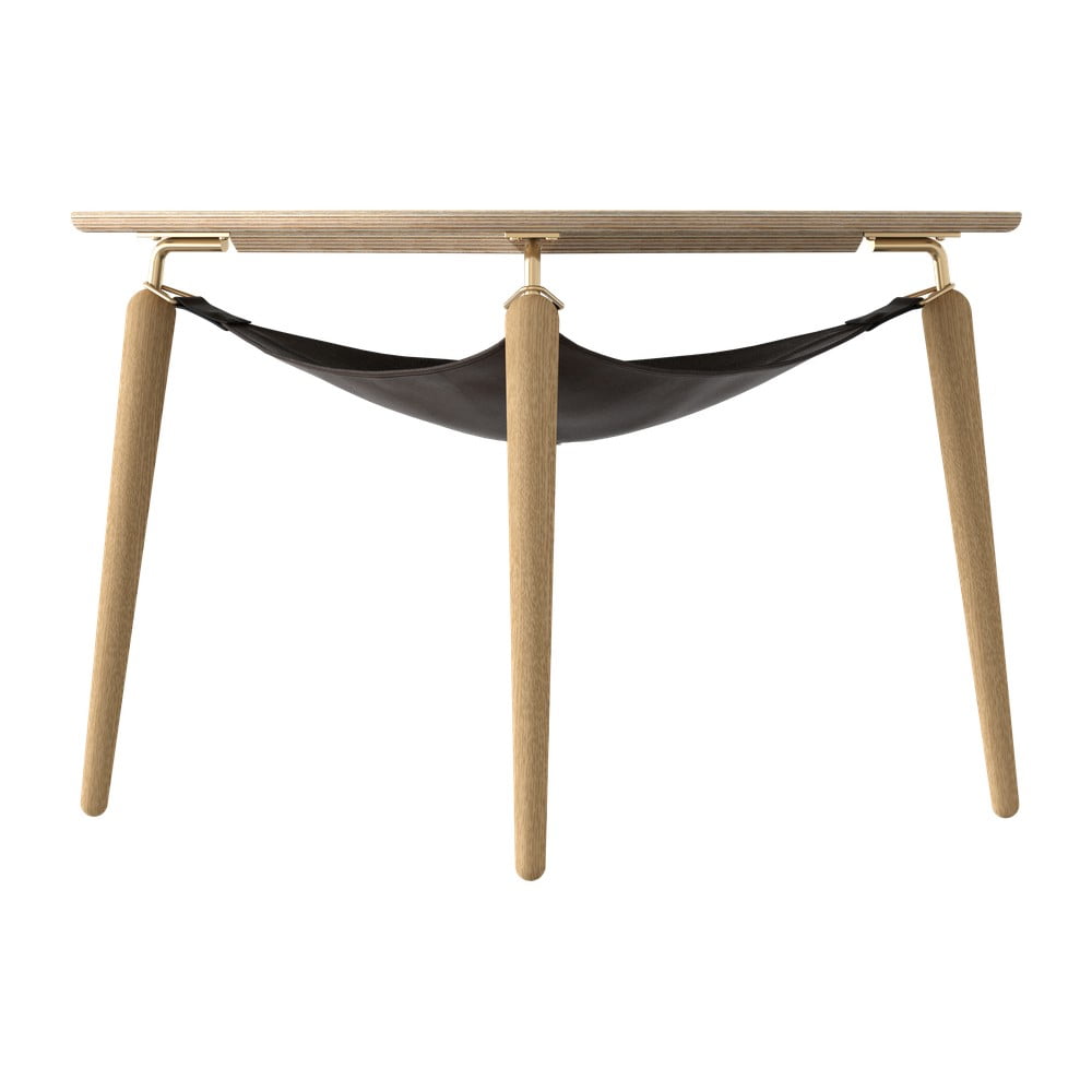 Natúr színű dohányzóasztal ø 80 cm Hang Out – UMAGE
