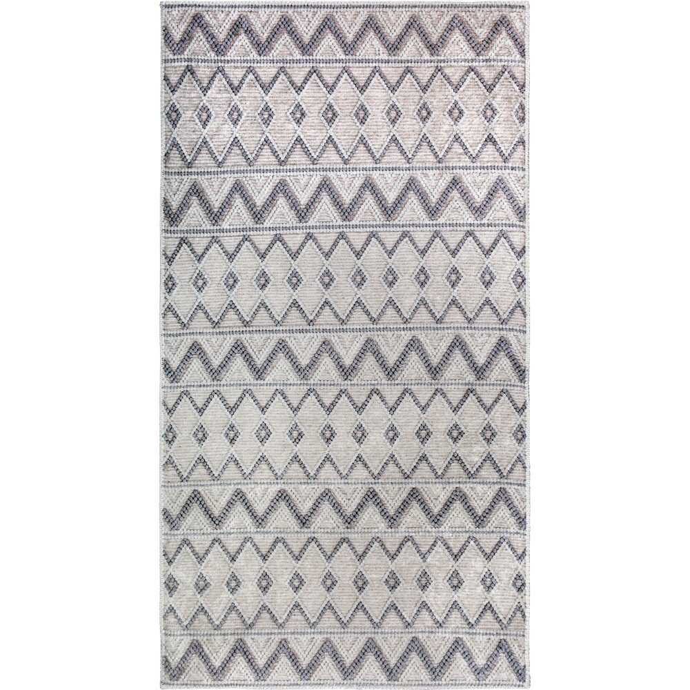 Szürke mosható szőnyeg 120x180 cm Zig Zag – Vitaus
