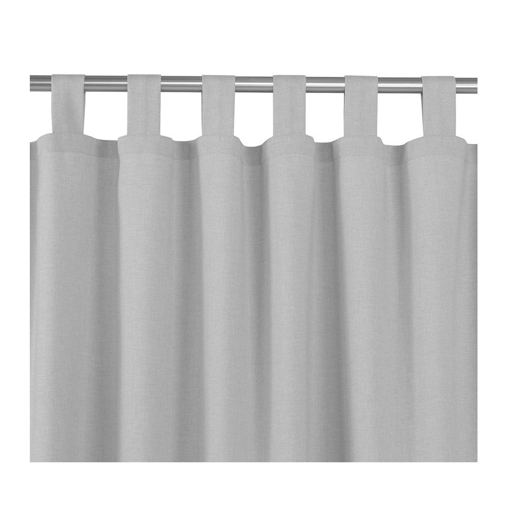 Világosszürke függöny 140x270 cm Carmena – Homede