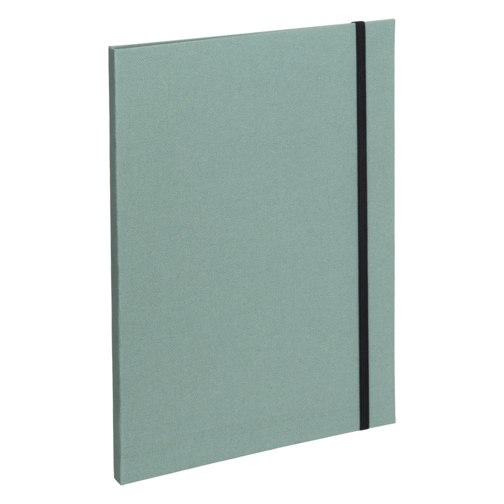 Zöld karton rendszerező Paulina Canvas Paper Laminate A5 – Bigso