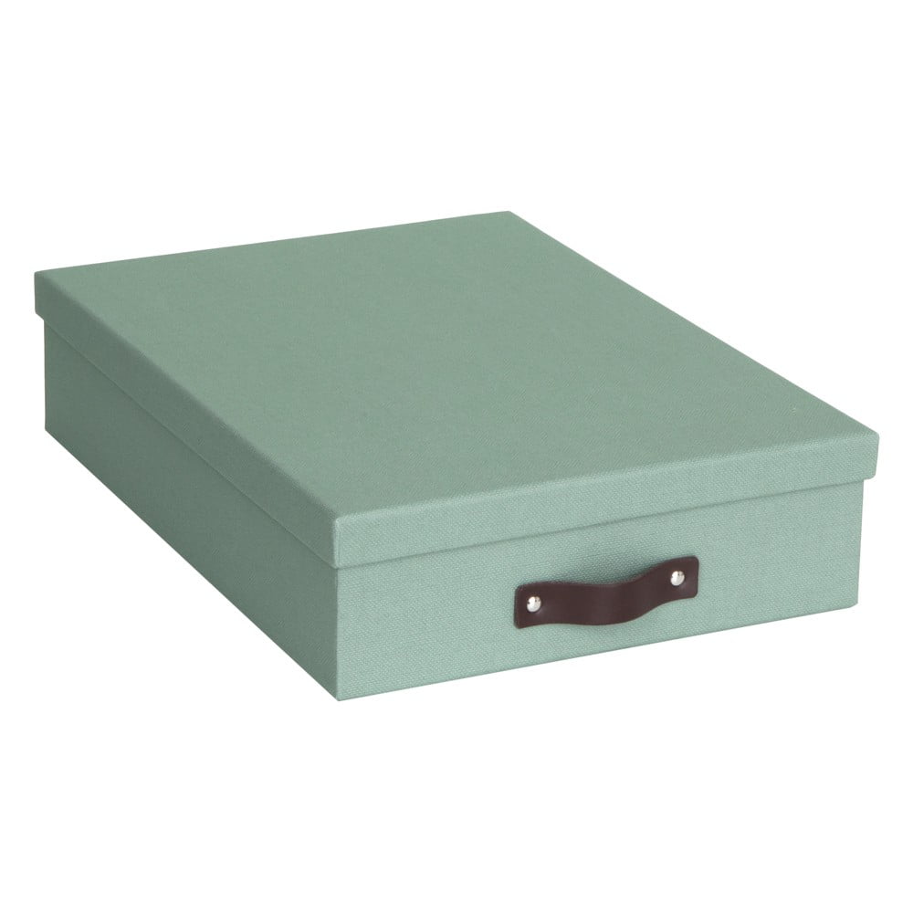 Zöld karton rendszerező dokumentumokhoz Oskar Canvas Paper Laminate – Bigso