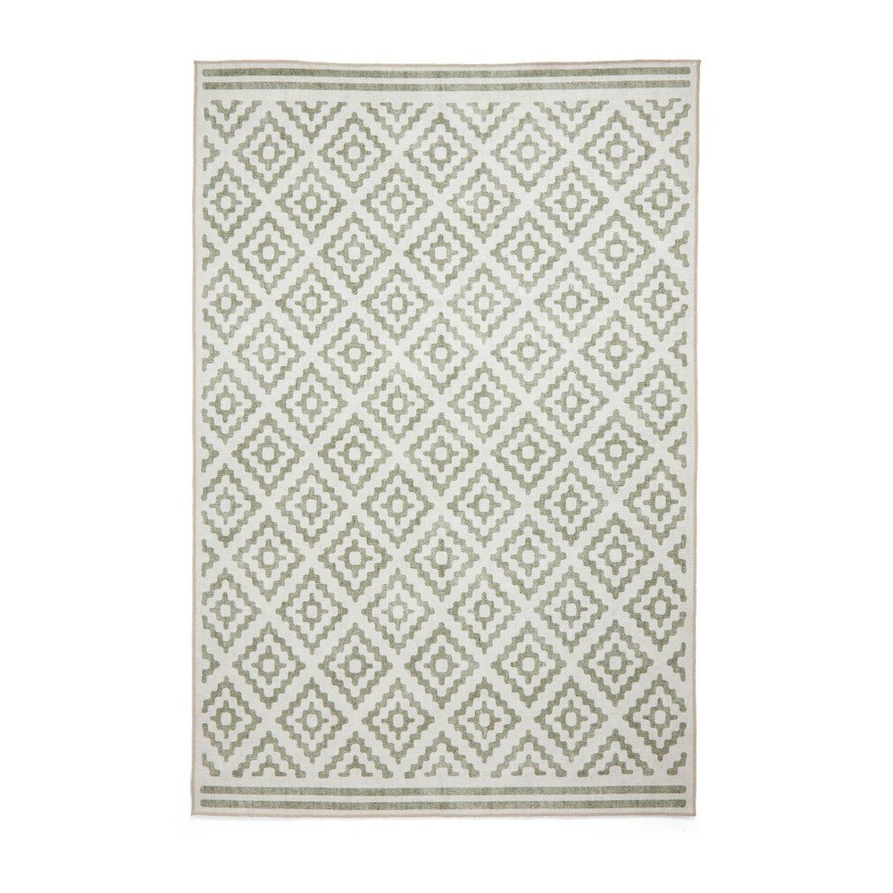 Zöld mosható szőnyeg 122x170 cm Coral Green – Think Rugs