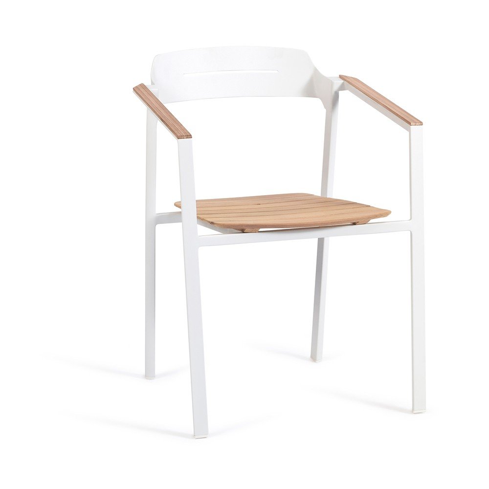 Fehér fém kerti szék Icon – Diphano