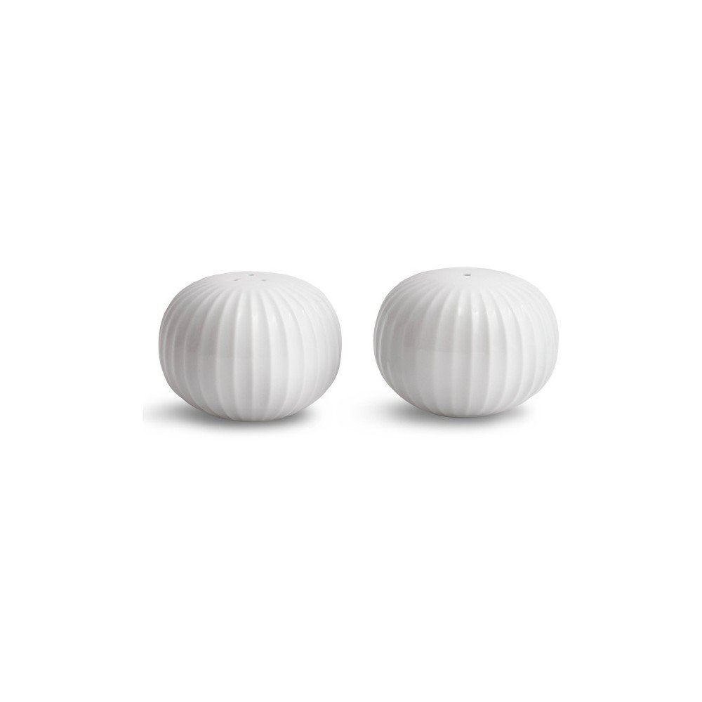 Hammershoi fehér porcelán só- és borsszóró - Kähler Design