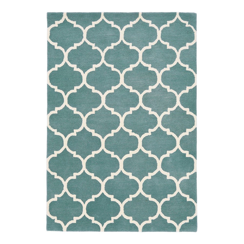Kék kézi szövésű gyapjú szőnyeg 120x170 cm Albany – Asiatic Carpets