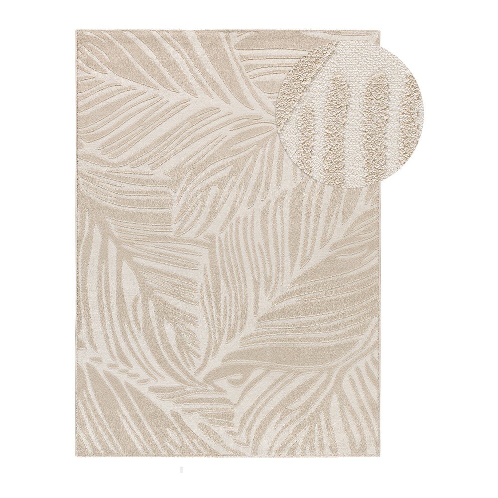 Krémszínű szőnyeg 133x190 cm Sensation – Universal