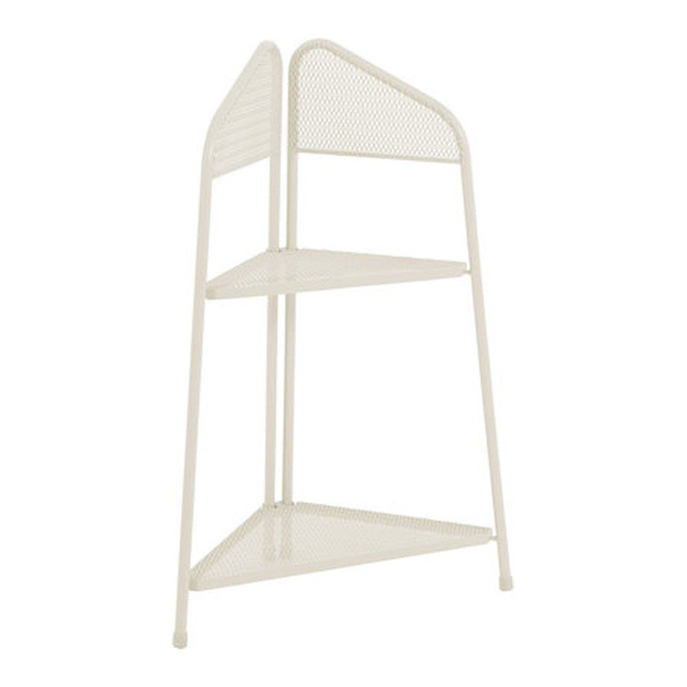 MWH világosbézs fém balkon sarokpolc - magasság 100 cm - Garden Pleasure