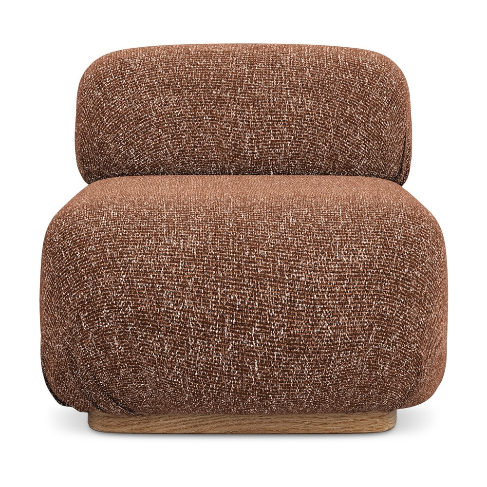 Narancssárga-barna kanapé modul Ailani – Makamii