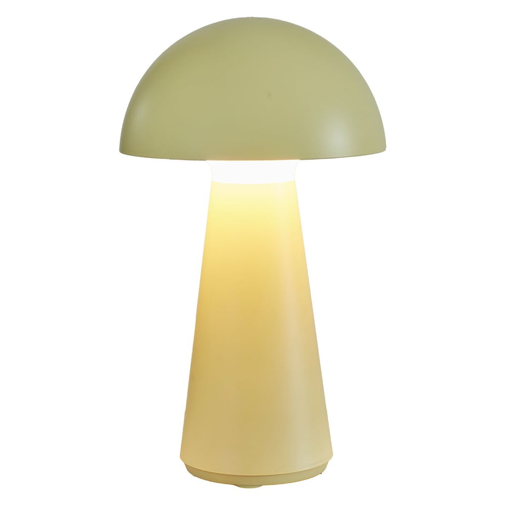 Sárga LED asztali lámpa távirányítóval (magasság 28 cm) Sam – Sirius