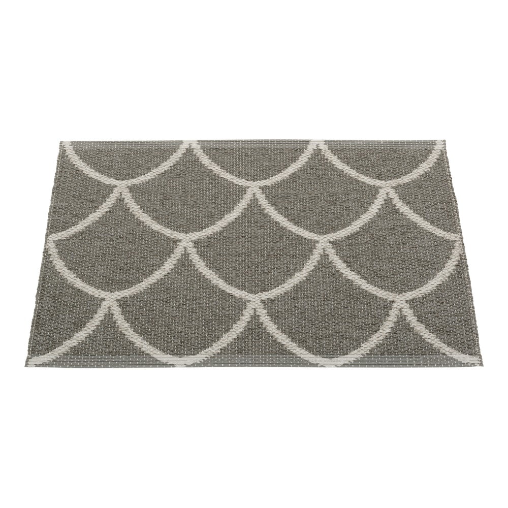 Szürke kültéri-beltéri szőnyeg 70x50 cm Kotte Charcoal – Pappelina