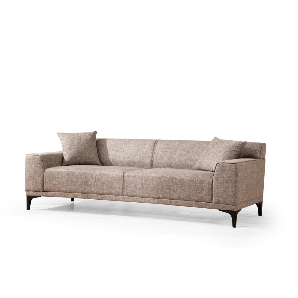 Világosbarna kanapé 215 cm Petra – Balcab Home