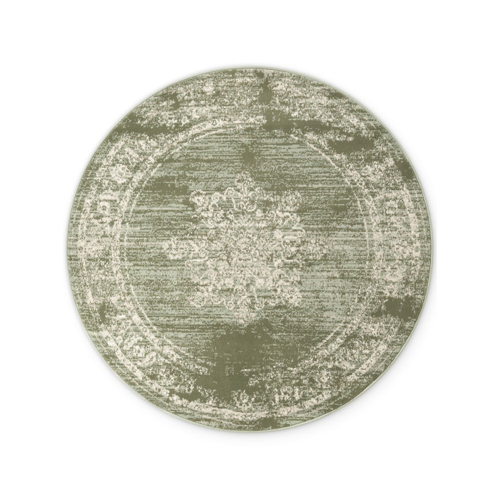 Zöld kerek szőnyeg ø 120 cm Gloria Lydia – Hanse Home