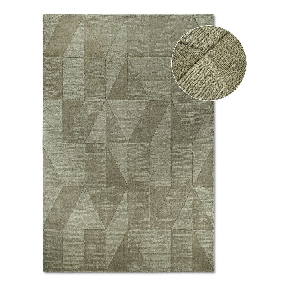 Zöld kézi szövésű gyapjú szőnyeg 160x230 cm Ursule – Villeroy&Boch