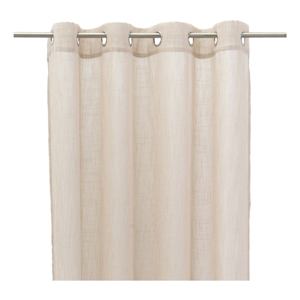 Bézs fényáteresztő függöny 140x260 cm Rich – Casa Selección