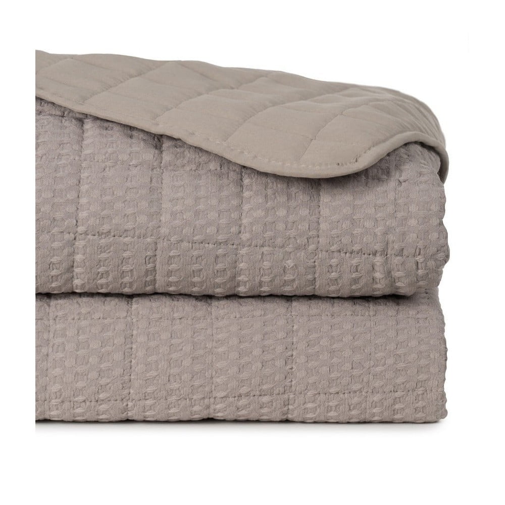 Bézs steppelt ágytakaró 240x260 cm – Ixia