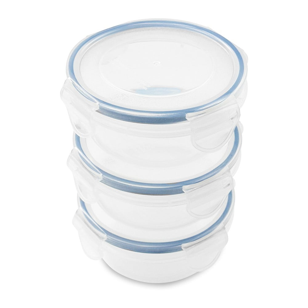 Élelmiszertartó doboz szett 3 db-os Clip Tight – Addis