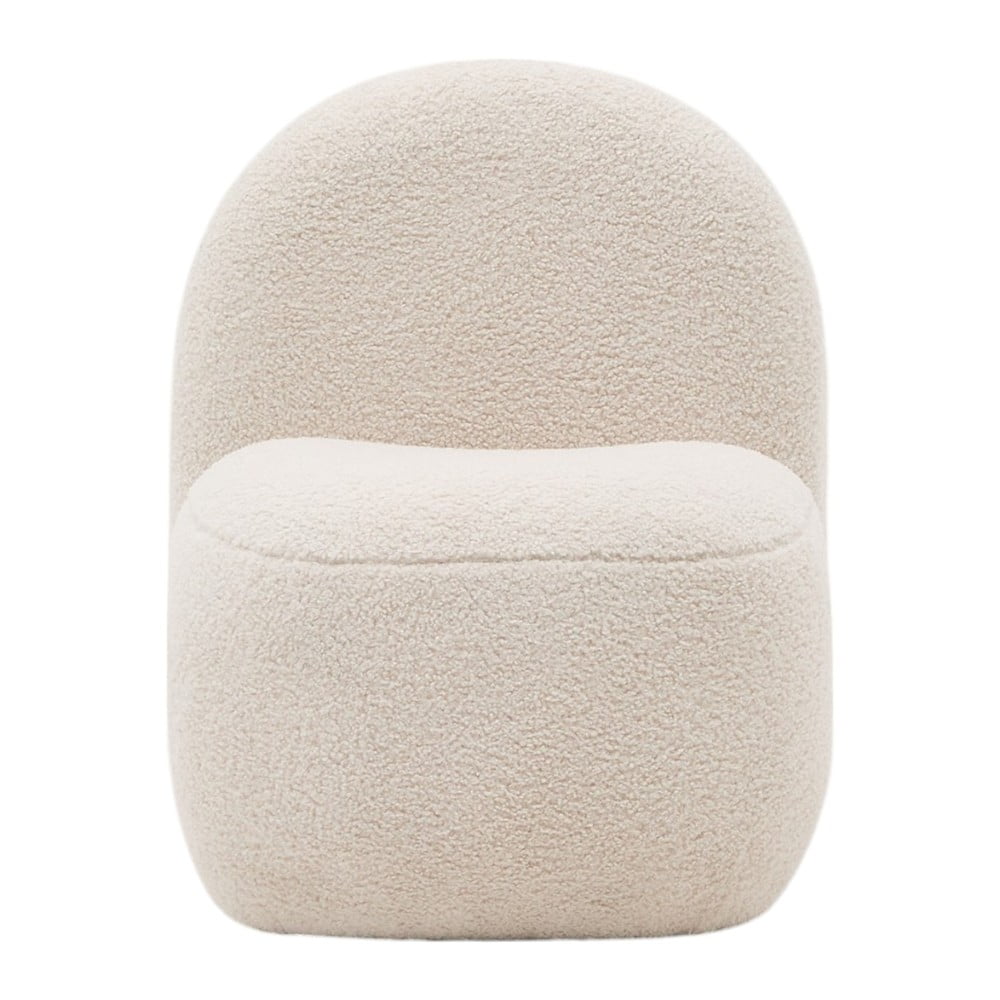 Fehér buklé gyerek fotel Bucky – Kave Home