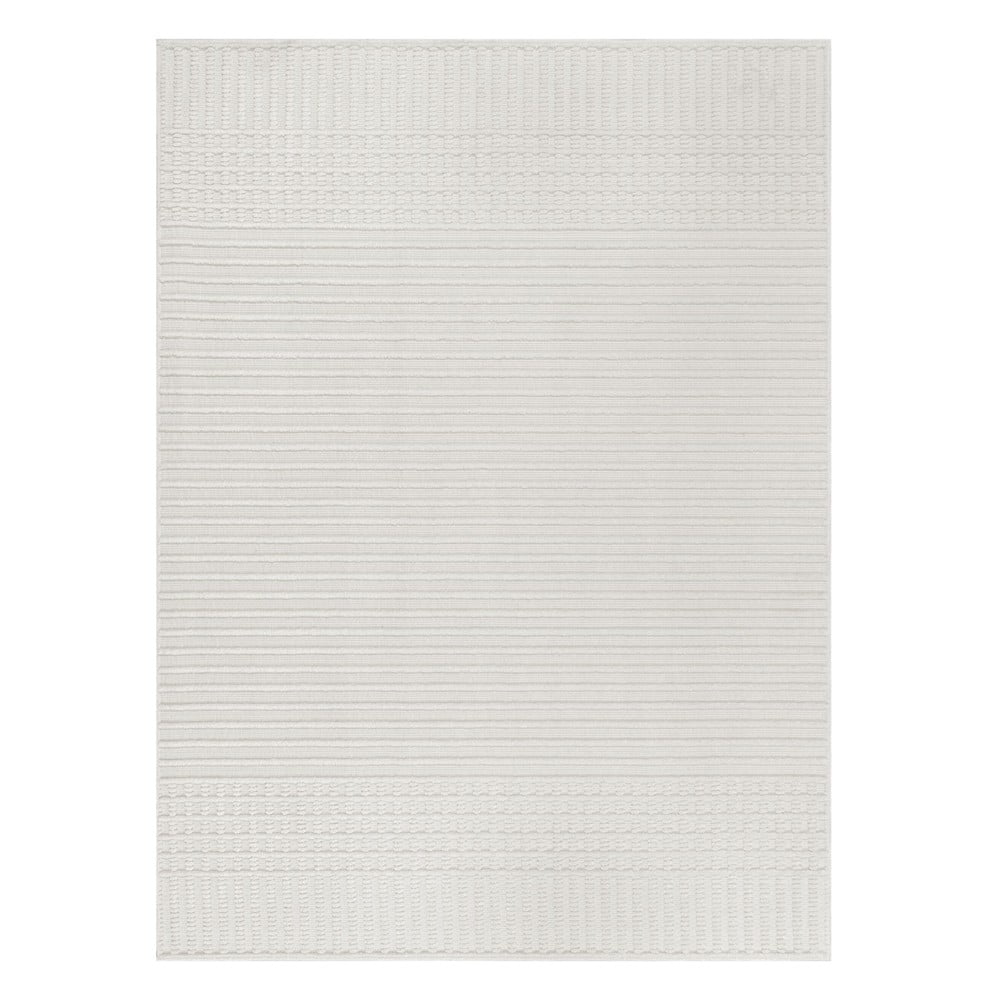 Fehér mosható zsenília szőnyeg 80x160 cm Elton – Flair Rugs