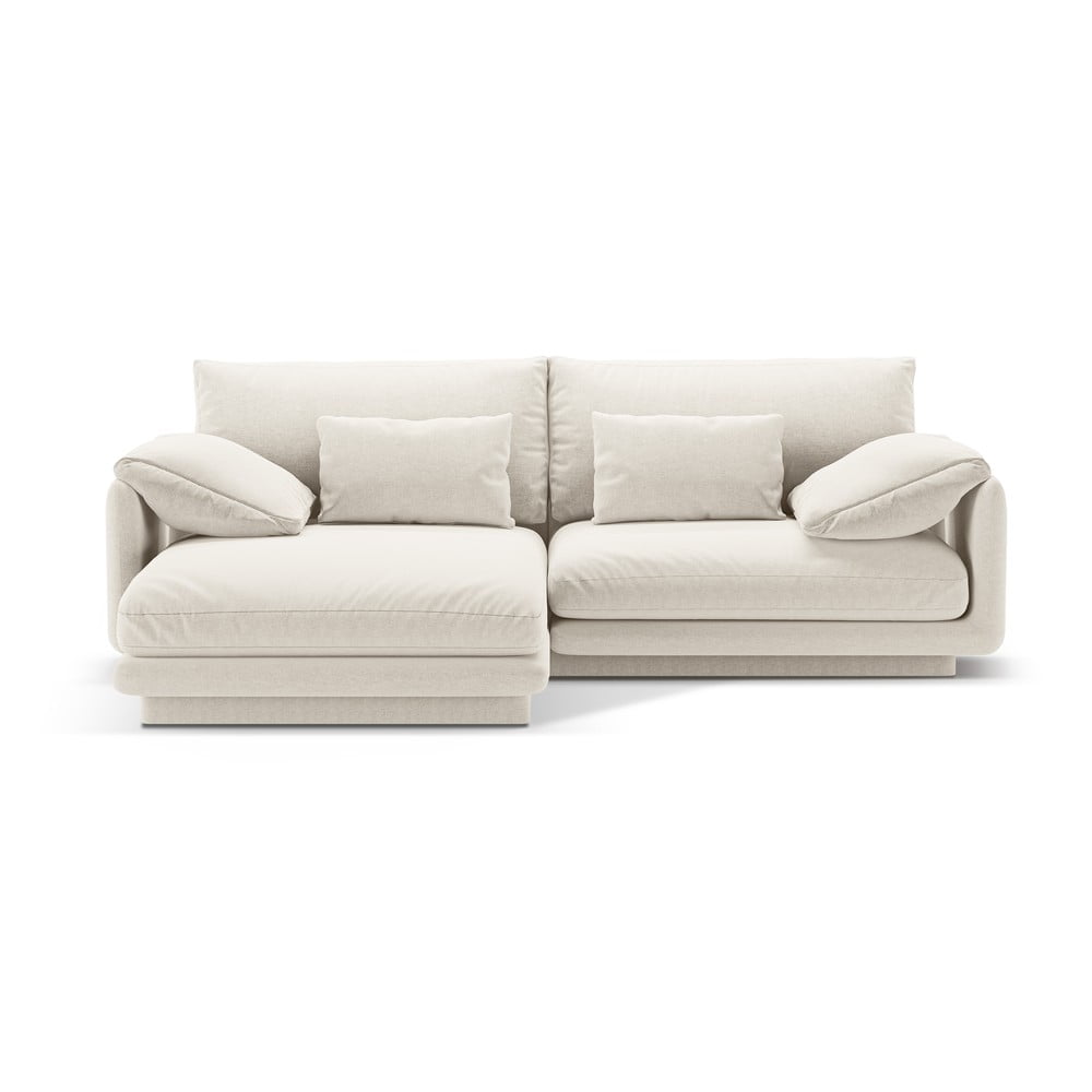 Fehér sarokkanapé (bal oldali) Torino – Micadoni Home